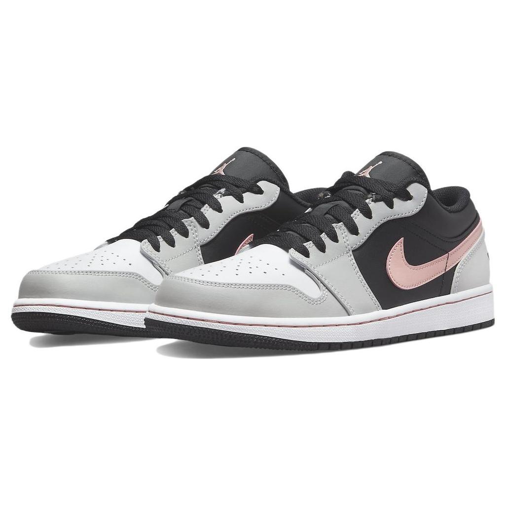 Air Jordan 1 Low 'Grey Fog Bleached Coral' Men's 553558-062