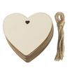 10pcs DIY Wooden Christmas Balls Decoration Round Craft Baubles Tags Hanging Ornament for Christmas New Year Pendant Decor
