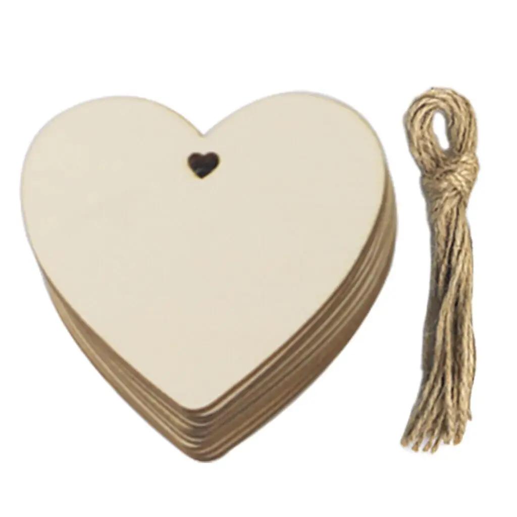 10pcs DIY Wooden Christmas Balls Decoration Round Craft Baubles Tags Hanging Ornament for Christmas New Year Pendant Decor