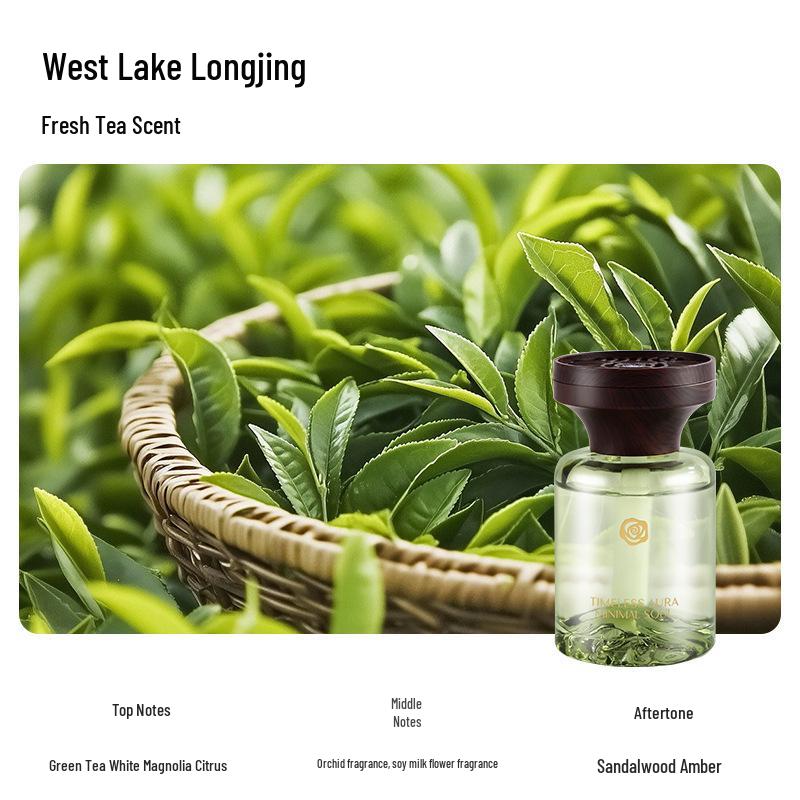 Oriental Charm Car Air Freshener: Long-lasting Mountain & River Fragrance - Upgraded Interior Perfume