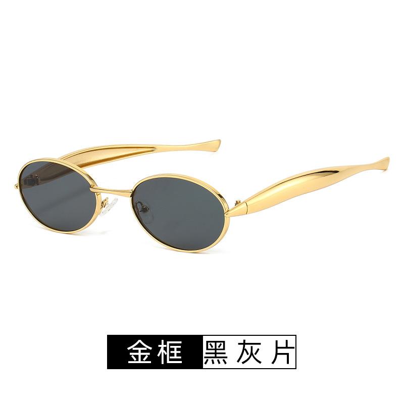 

Metal Popular Women S Sunglasses New Sunglasses Unique Oval Sun Glasses Men Goggle Shades Mirror Colorful Fashion Eyewear