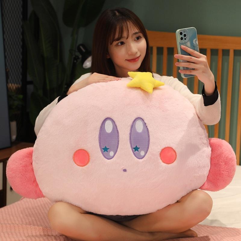 Switch Kirby Spielperipherie Star Kirby Plüschkissen Groß Superweich Schlafzimmer Bettseite Lendenkissen Kissen