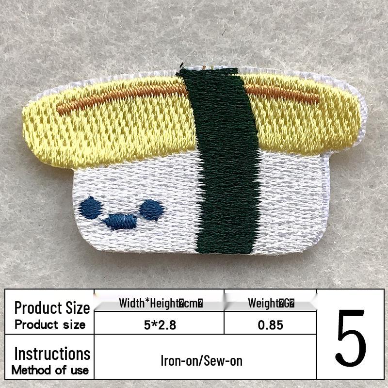 Creative Embroidery Cloth Patch for DIY Clothing Decor