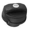 Fuel Tank Filler Cap Black ABS Petrol Locking Lid Fit for Beetle Polo Caddy with 2 Keys