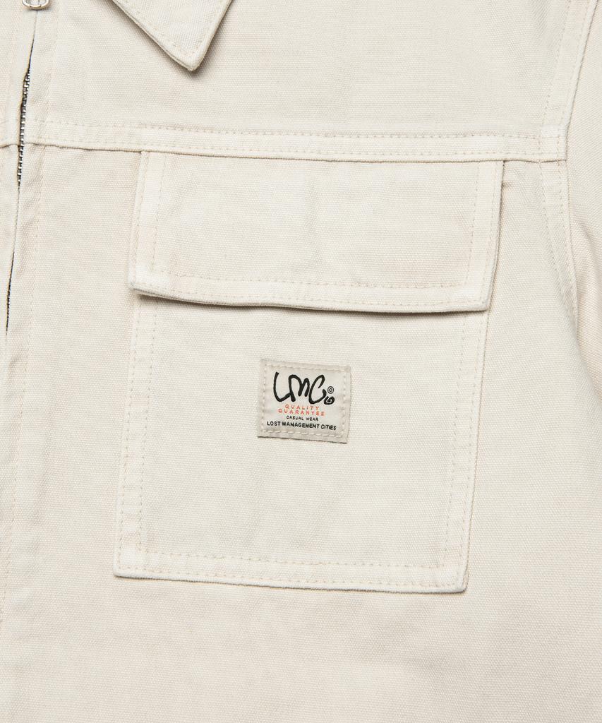 Lmc Pigment Dyed Work Jacket Ivory