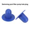 Replacement Swimming Pool Plugs Blue Filter Pump Parts