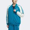 Adidas Originals SST Striped Colorblock Logo Long Sleeve Jacket Men Jacket Blue IX4241