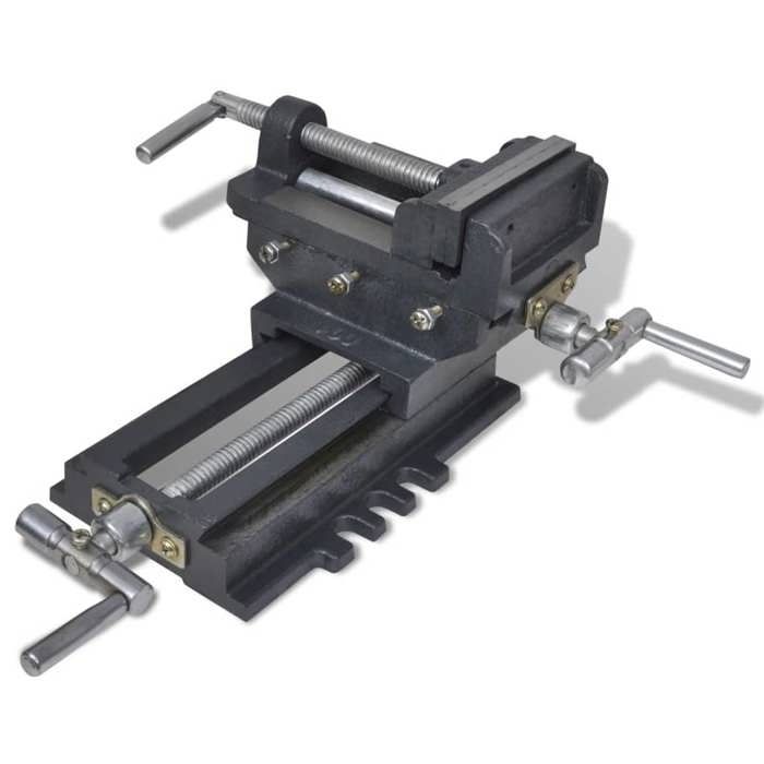 VidaXL Hand Pressure Drill Vise 78 Mm 141312