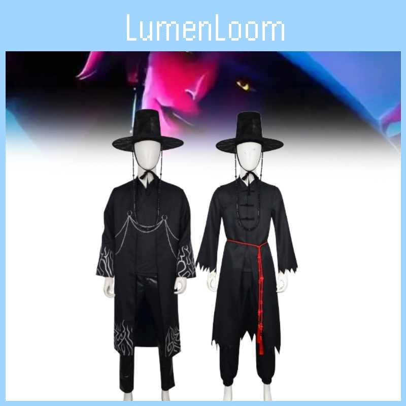 Demon Kpop Hunters Saja Boys Cosplay Costume Stage Singing Suit Party Halloween