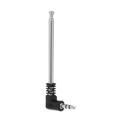 Antenne Radio FM antenne rétractable 3.5mm 4 Sections antenne 240mm en forme de L