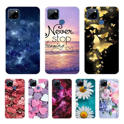For Realme 7i RMX2193 Case 6.5'' Silicone Soft TPU Case for OPPO Realme C12 Phone Case Back Cover Realme7i RMX2103 Fundas