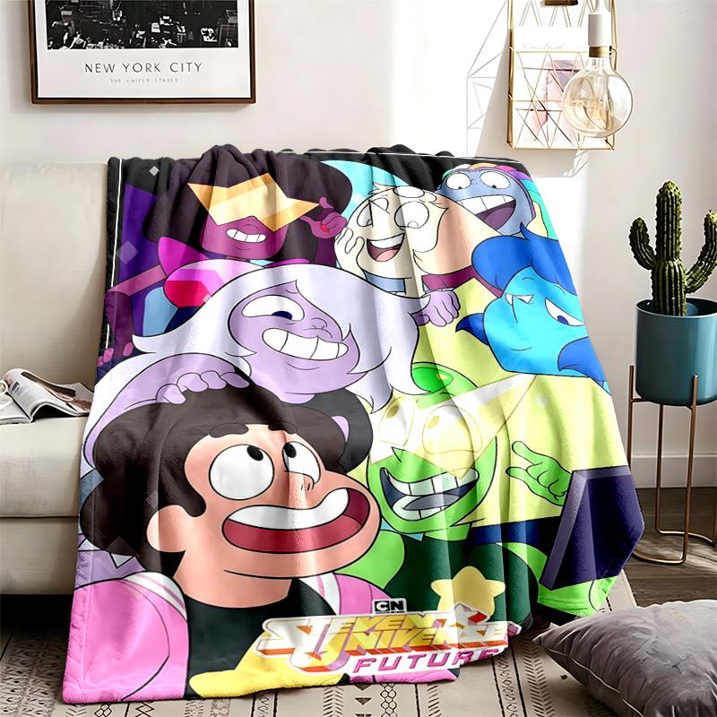 Steven Universe (1) Blanket Suitable For All Seasons And Perfect For Naps Features Vibrant Colors An Ideal Gift For Family And Friends