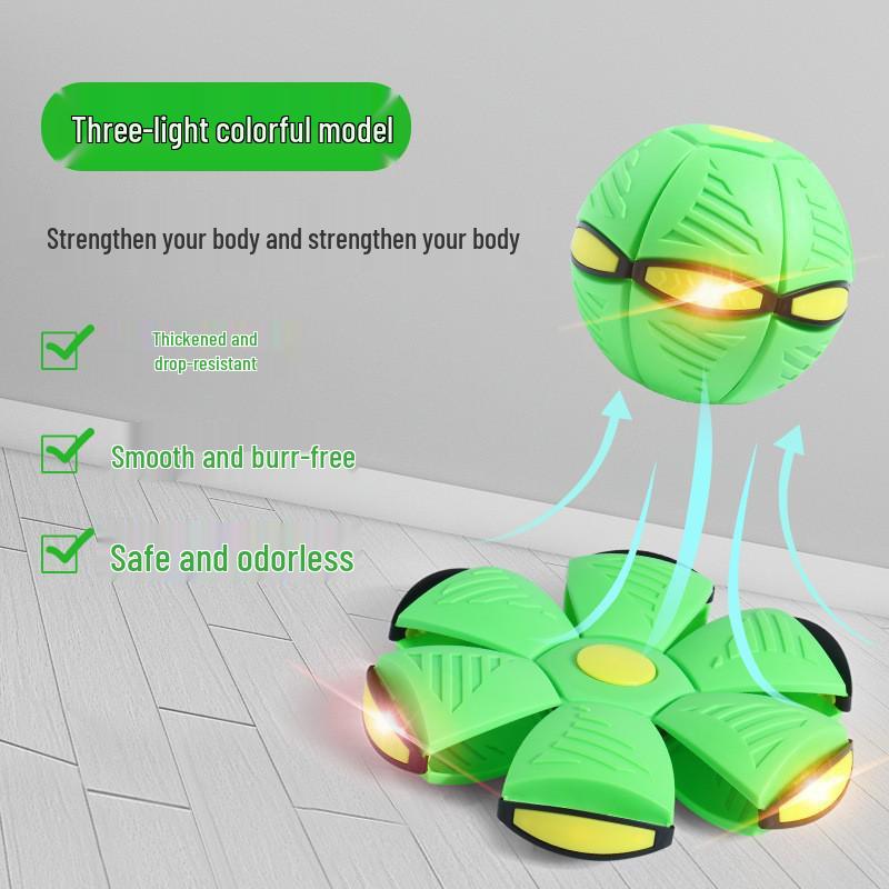 UFO Elastic Stomp Ball: Transforming Outdoor Sports Toy for Kids