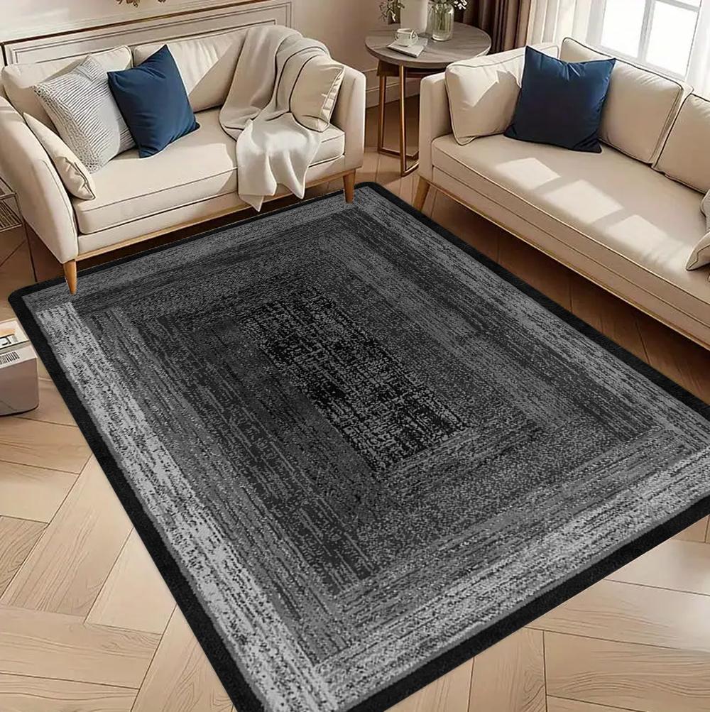 

Geometric Living Room Carpet Nordic Minimalist Art Rug for Hotel Homestay Retro American Style Decor Non Slip Floor Mat 40x60cm