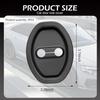 2 PCS Door Latch Protective Cover, Silicone Door Lock Shockproof Cover, Automotive Lock Silent Decorations, Universal for Most Cars, Trucks, SUVs