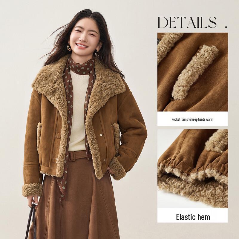 Cappotto Invernale di Peluche Vintage da Donna