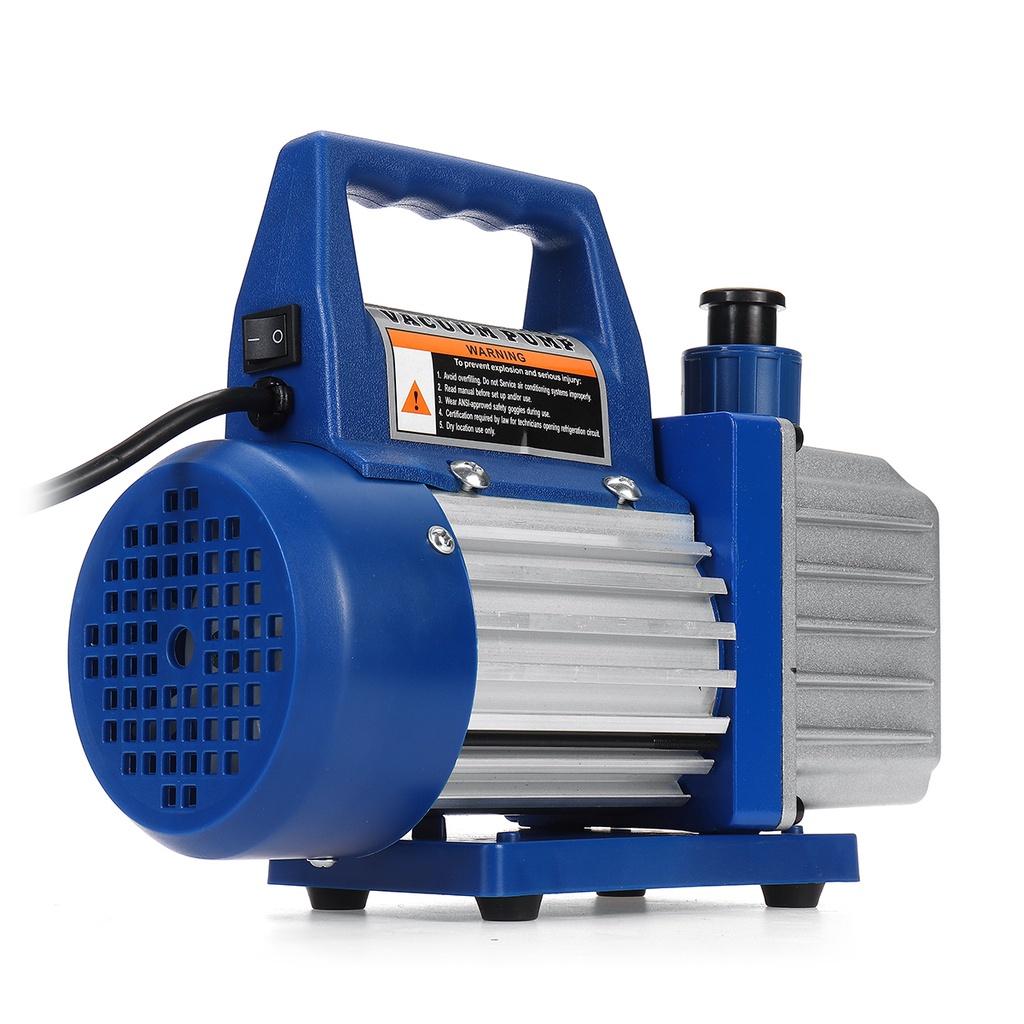 Rs-1 3CFM 1 / 4HP vacuum pump Air stage impeller HVAC AC Air tools 220V 60HZ 180W 260x110x240mm