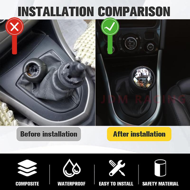 Auto Gear Shift Knob 5 6 Speed Interior Parts for Peugeot 307 308 3008 407 5008 807 for Citroen C3 C4 Lever Ball Car Accessories