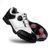 PGM Men's Waterproof Golf Shoes with Rotary Laces and Breathable Design
