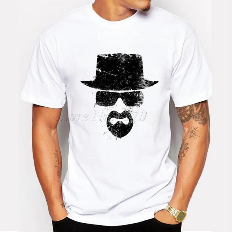 2025 Men's Fashion Breaking Bad T Shirt Heisenberg 3D Printed shirt Walt White Short Sleeve Tee Hipster Hot Sale Tops