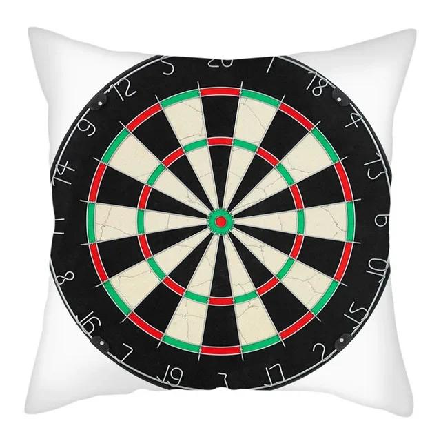 Dart Design Cushion Cover Realistic Printing Pillowcase Home Bedroom Hotel Car   Wedding Gift