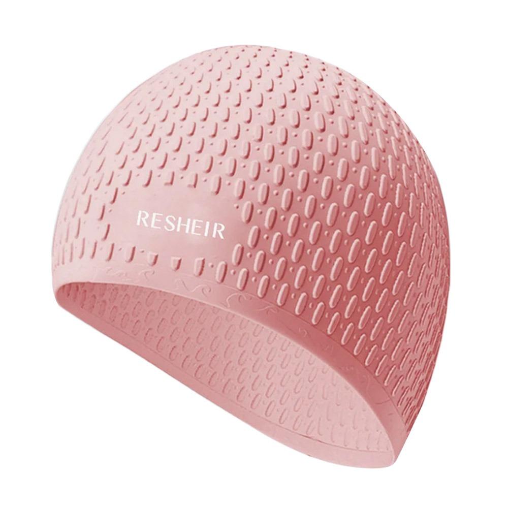 

Large Size Silicone Swimming Hat Elastic Safe Swimming Hat Fashion Summer Swimming Cap
