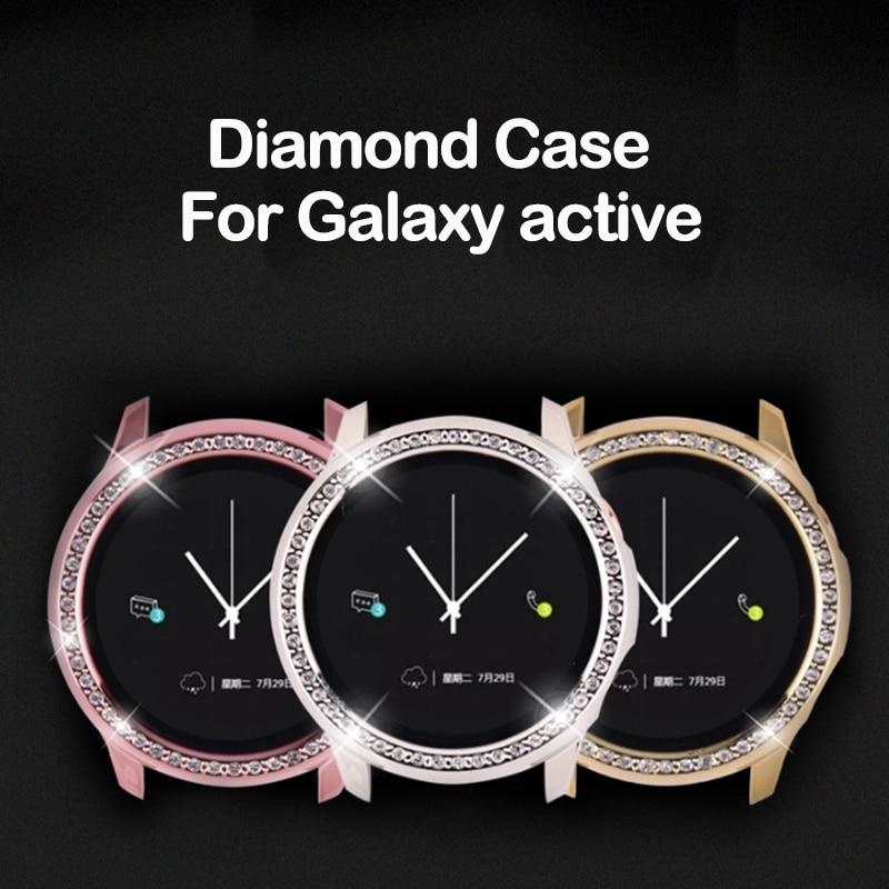 Pouzdro na hodinky Samsung galaxy watch 3 aktivní 2 40mm 44mm nárazník Protector HD Plné pokrytí Screen Ochranné pouzdro pro samsung