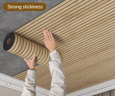Pegatinas de Pared 3D Despegar y Pegar Fácil Bricolaje Adecuado para Techo, Sala de Estar 1 Rollo Panel de Pared Autoadhesivo Pegatinas de Espuma Sxp