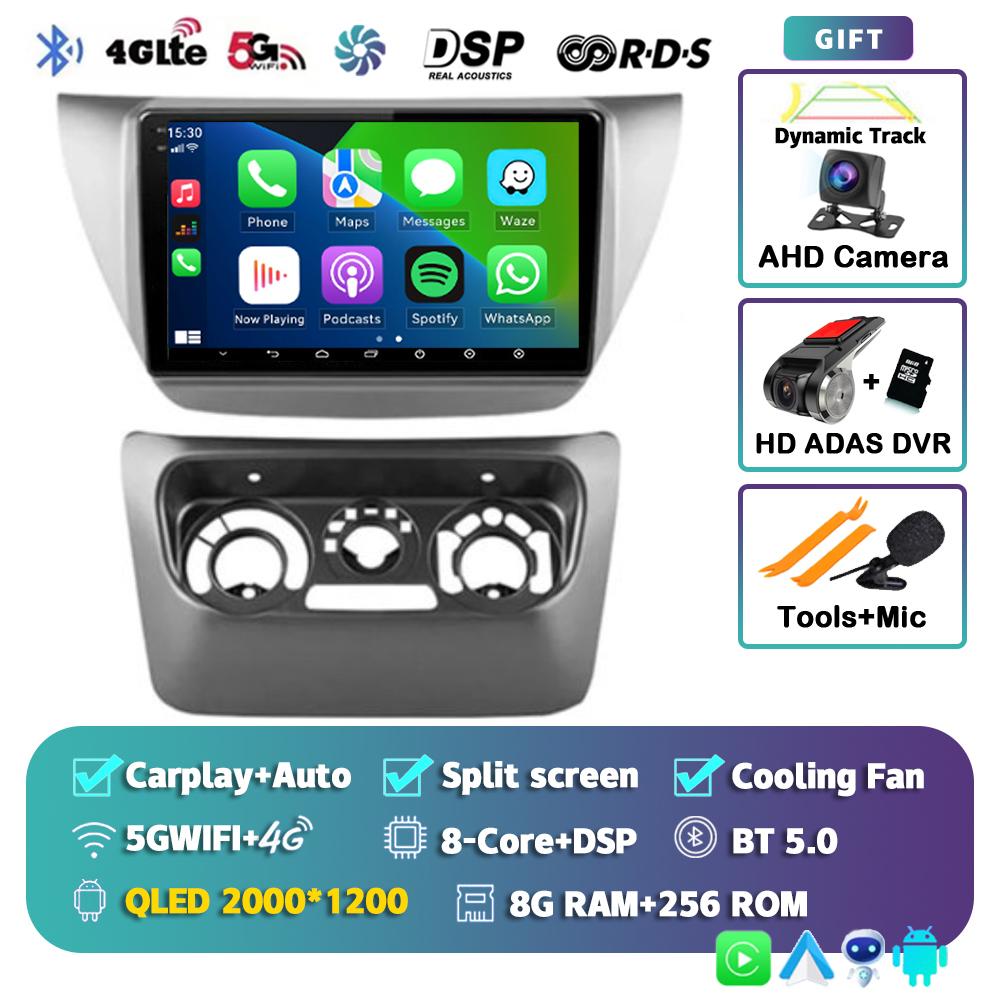 Android 14 Carplay Car Radio For Mitsubishi Lancer 9 CS 2000-2010 Multimedia Video Player Navigation Stereo 2Din 2 Din Head Unit