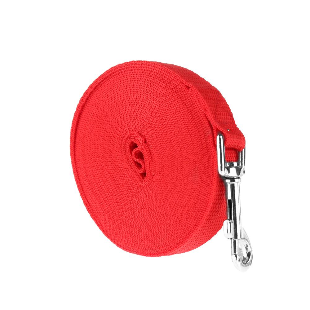 Solid Color Animal Supplies Training Strap Pet Leash Nylon Rope Dog Cat Lead Wire Walking Harness