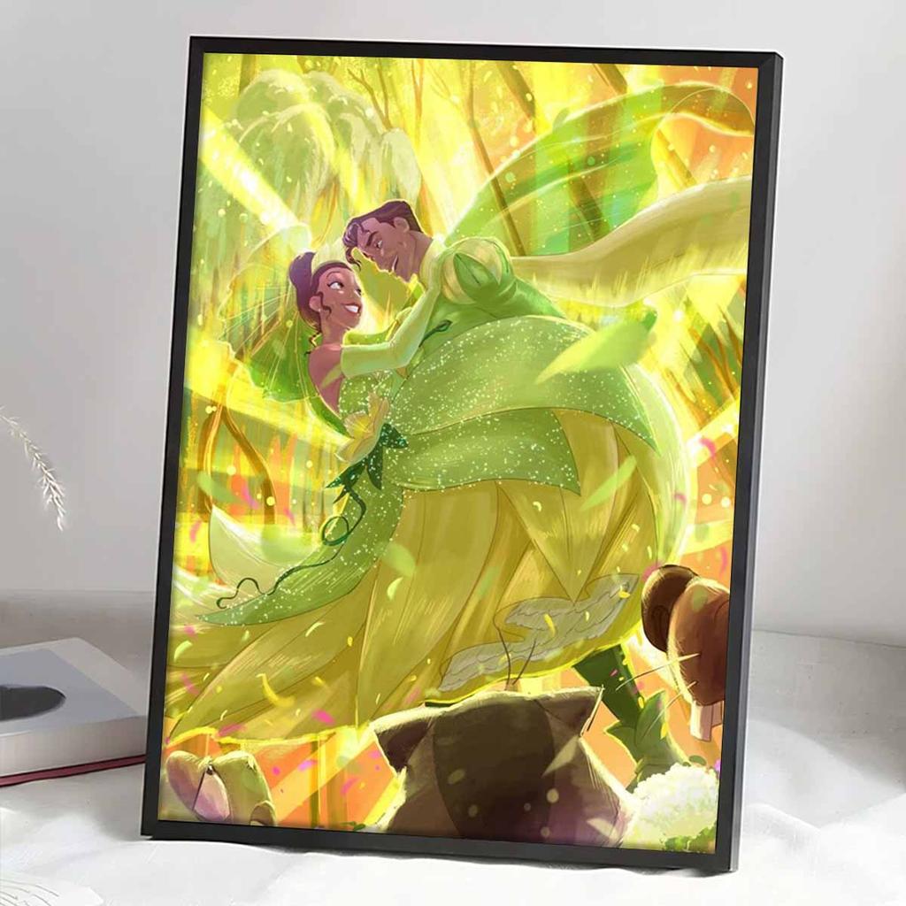 DIY Diamond Painting The Dancing Prince and Princess Cross Stitch Kit Mosaic Art Diamond Painting Full Circle Diamond Home Decoration