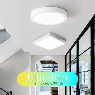 Moderne LED-Panel-Deckenleuchten, kaltweiße LED-Deckenleuchte für Wohnzimmer, Schlafzimmer, Küche, LED-Beleuchtung, Heimdekoration, LED-Panel-Lampe
