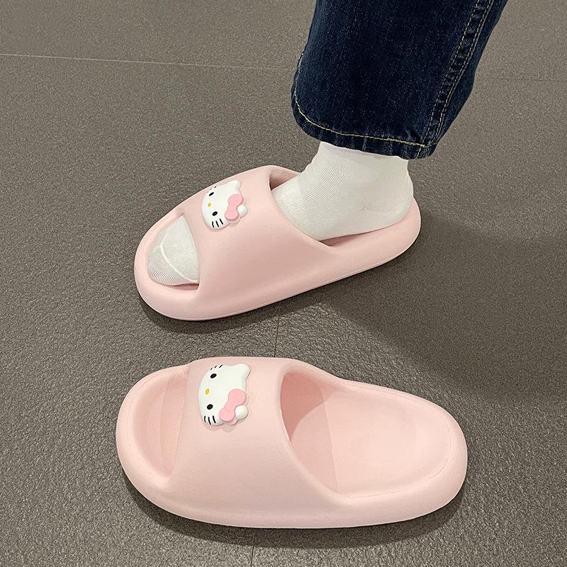 Women's Cute Hot Dog EVA Non-Slip Summer Slippers - Clog-Style, Versatile, and Casual