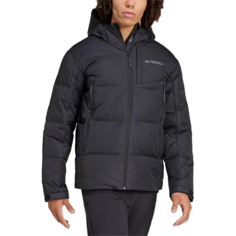 Adidas Terre XPLORIC GOOSE DOWN JACKET Down Jacket Men's Black IX5621