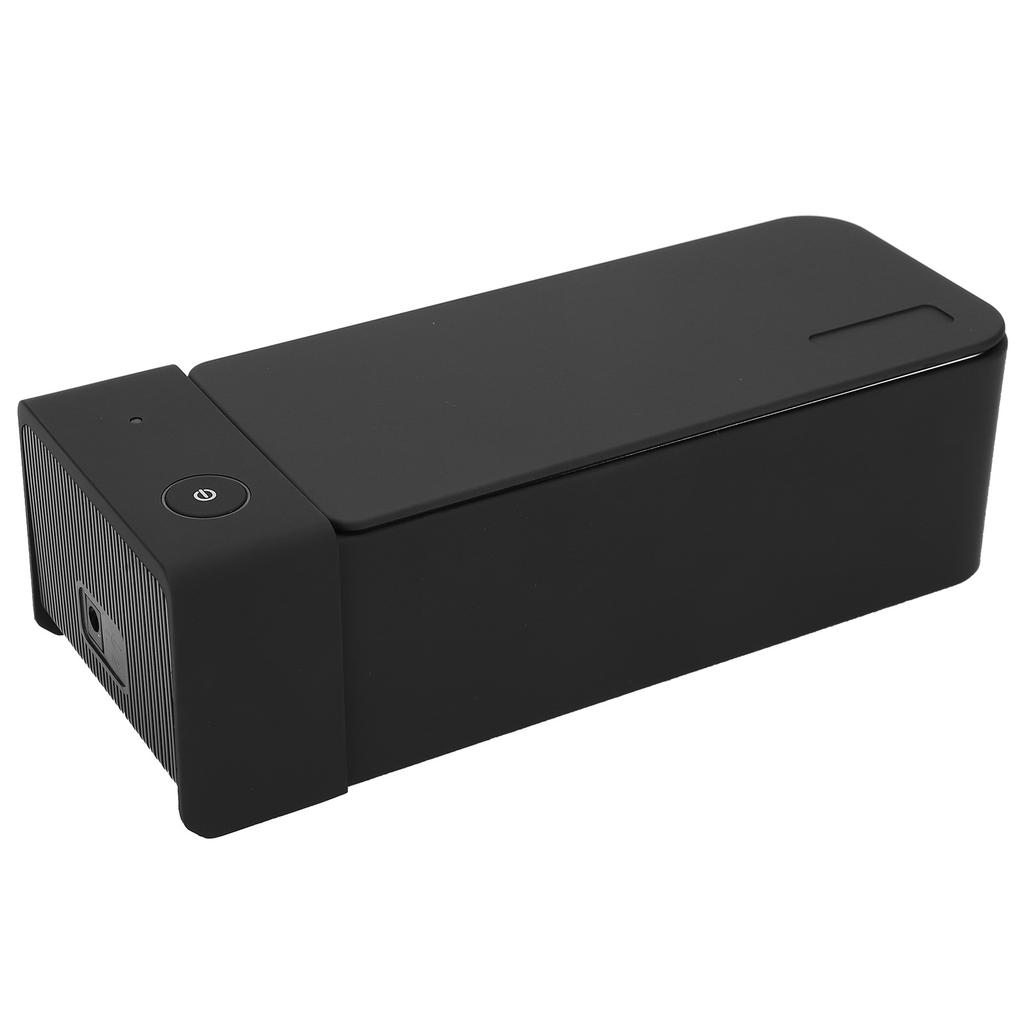 Jewelry Washing Machine Black 50kHz Ultrasonic Cleaner for Glasses MK186 600ml 15W