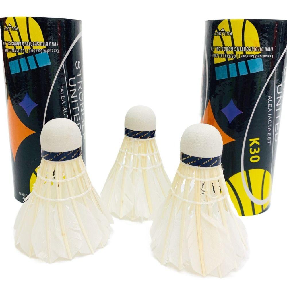 High Speed White Shuttlecock Practice Ball Badminton Training Ball Badminton  Sports Equipments
