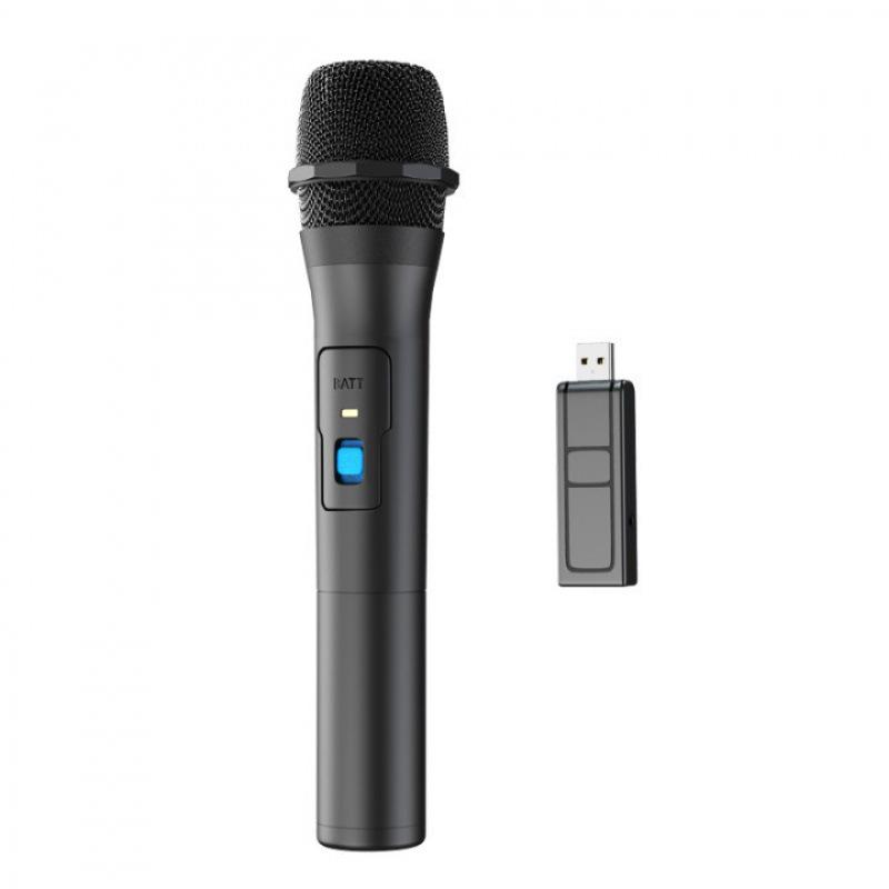 Universal Wireless Dynamic Microphone with Dual Amplifier Stand for Home, Conference, and Stage Audio