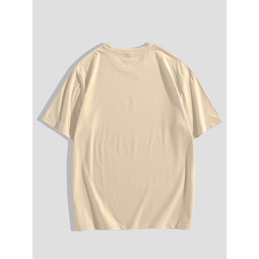 Men'S High Street Punk Style Print T-Shirt, a Trendy Casual Style for Everyday Wear, Perfect for Street Fashion Enthusiasts