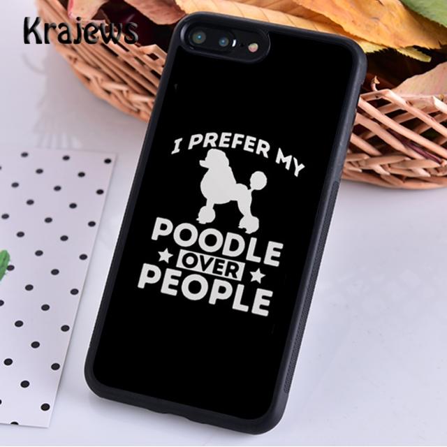 

Funny Poodle Design Life Is Better With A Poodle Phone Case Cover For iPhone 17 Air 16 15 14 plus 12 13 pro max iPhone 17pro max