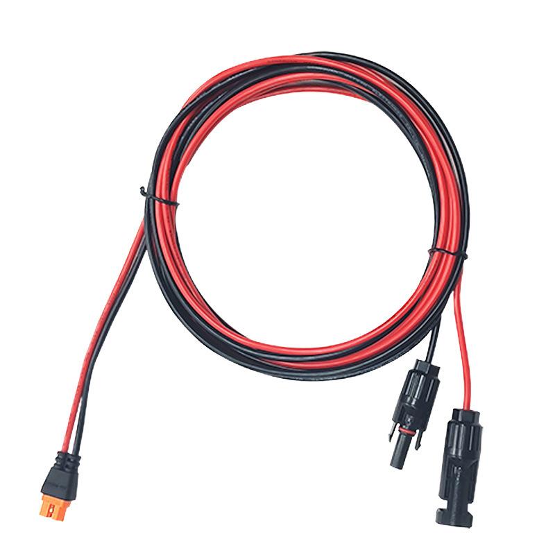 XT60I Adapter 10/12AWG CableConnect Solar Panel Charge Cable for Solar Generator Portable Power Statio