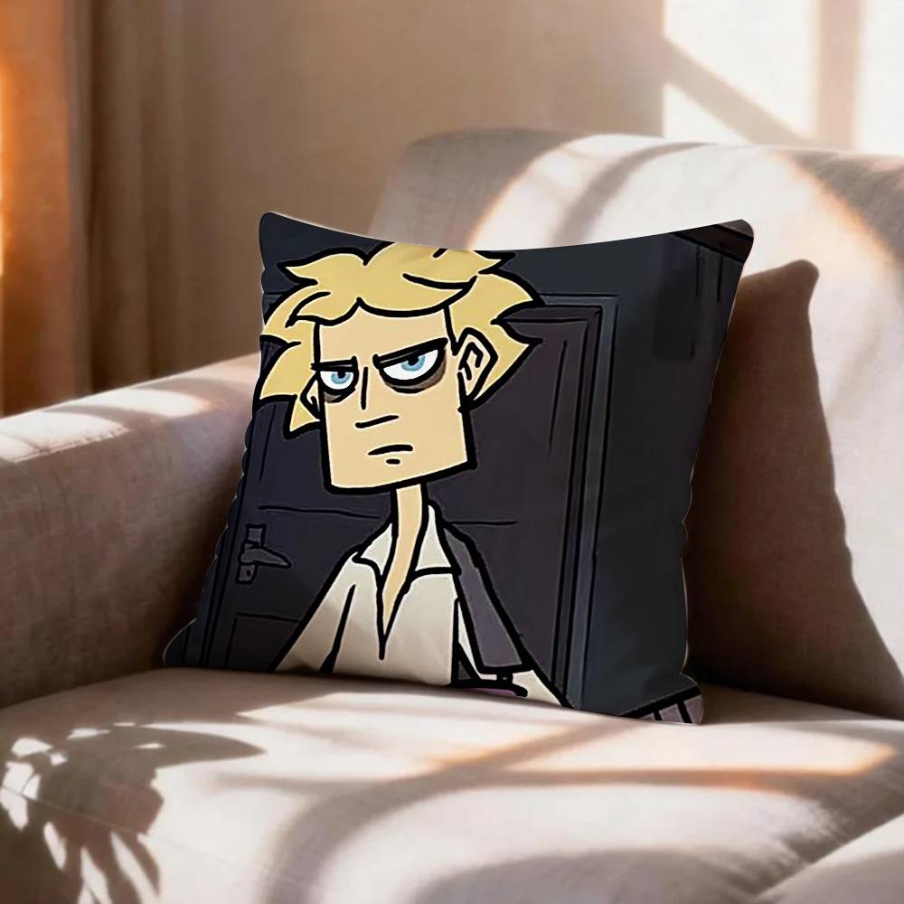 COOL MMetal Family DDee  Pillow Case Pattern Printed Pillowcase For Living Room Sofa Cushion Cover