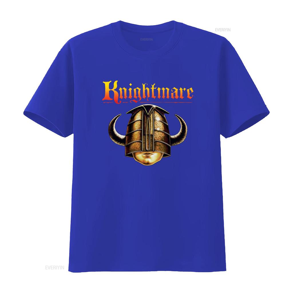 Knightmare TV Show David Rowe Justice Helmet Logo Officially Licensed T Shirt vintage Washed Unisex Top For Everyday Wear