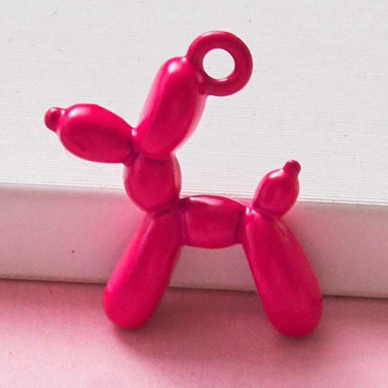 3pcs Contas Celular Corrente Atacado Pequeno Balão Cachorro Pulseira Acessórios Acessórios Jóias Pingente Liga Pingente