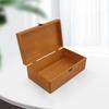Retro Solid Pine Wood Rectangular Storage Gift Box