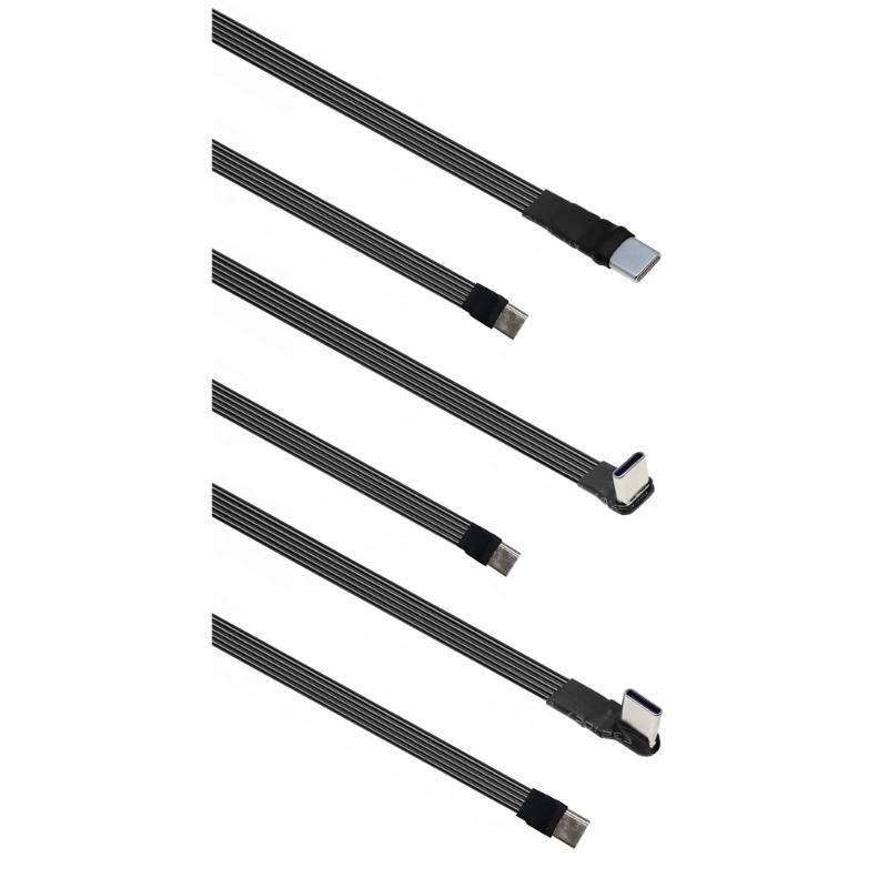 5cm-500cm Mobile Phone Charging Data Sync Cable Type-C to Type-C Charging Cable 65W for Phone Tablet Data Charging Cord