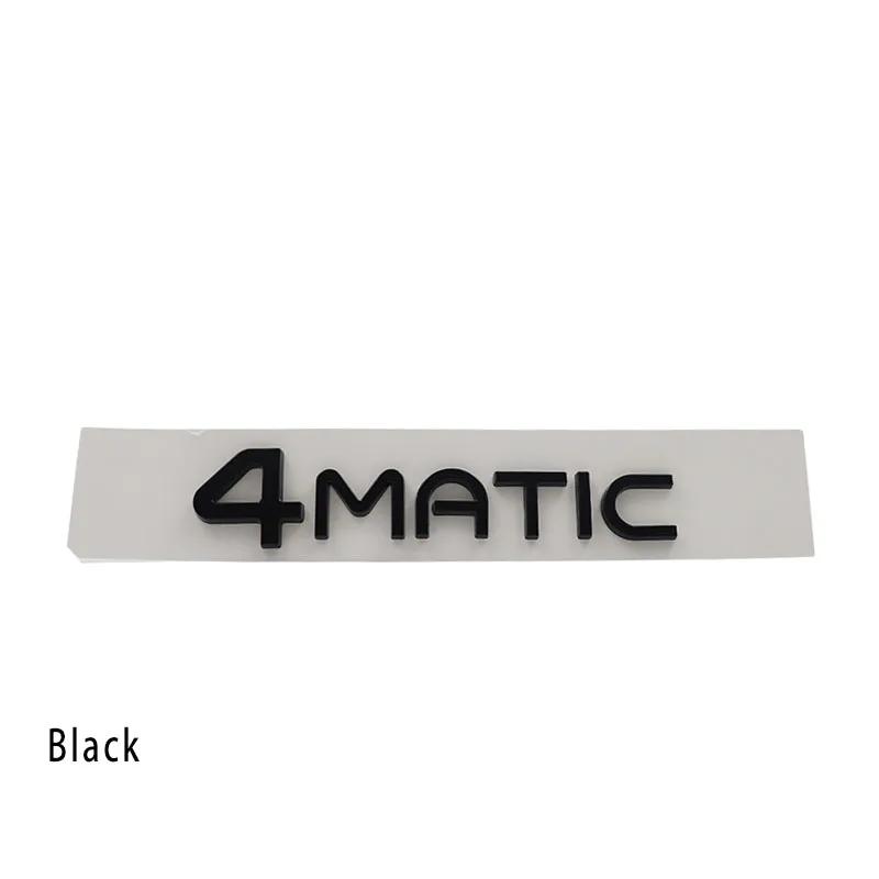 1Pc 3D Premium for W246 W204 W205 W210 W211 W212 W213 GLB 4MATIC 4 MATIC Hood Fender trunk Rear Bonnet Decal Emblem Badge Sticker