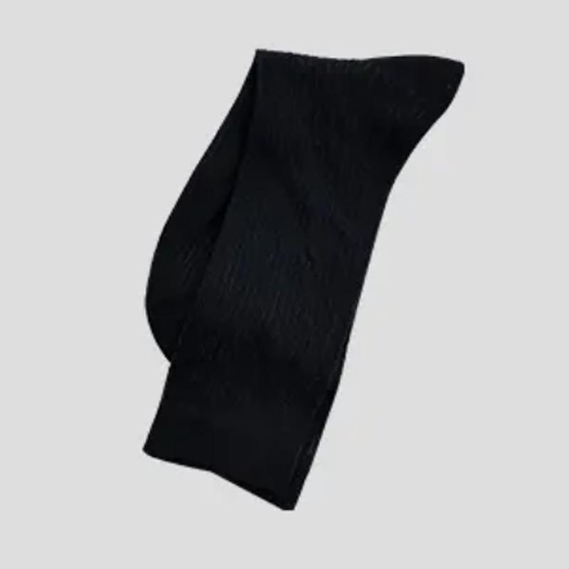 

Весенние и летние полосатые сверкающие носки, мягкие и универсальные, среднего размера, для женщин One Size чёрный