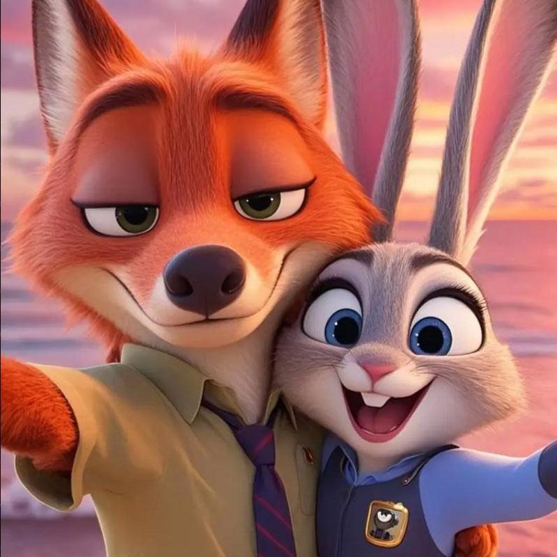 Zootopia Judy Nick Cute Versatile Protection Windproof Outdoor Casual Fashion Baseball Cap Anime Cartoon Surprise Gift For Fans