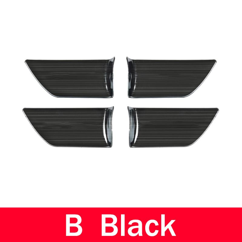 Car Accessories For Toyota Highlander XU70 Kluger 2020-2024 2024 Stainless Inner Door Handle Bowl Cover Decoration Trim Stickers