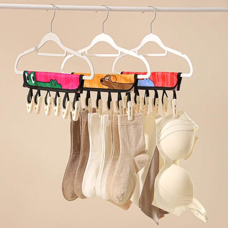 Portable Travel Clothes Hanger Foldable Designs Home Accessory for Easy to Packing for Business Trip and Camping